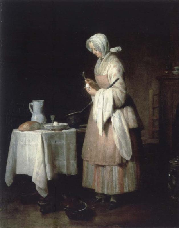 Jean Baptiste Simeon Chardin The fursorgliche lass